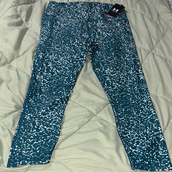 Under Armour Pants - Under Armour Teal and White Speckled Performance Jeggings